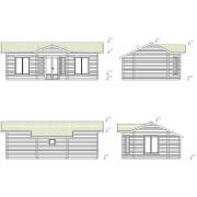 Palmako Cottage Anna 26.8m2 Palmako Cabins